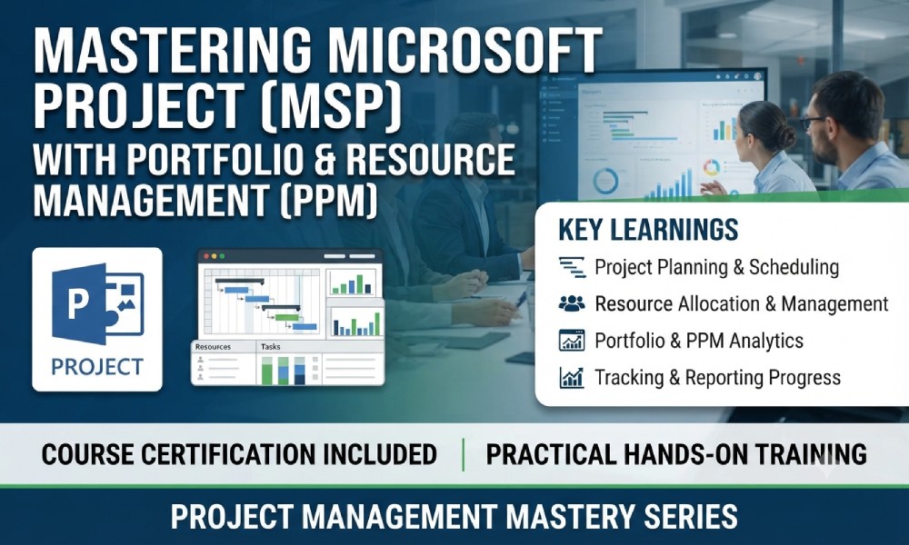 Microsoft Project (MSP) with PPM Training